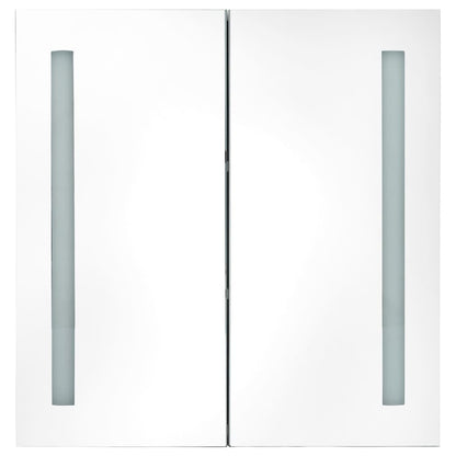 LED Bathroom Mirror Cabinet 60x14x62 cm