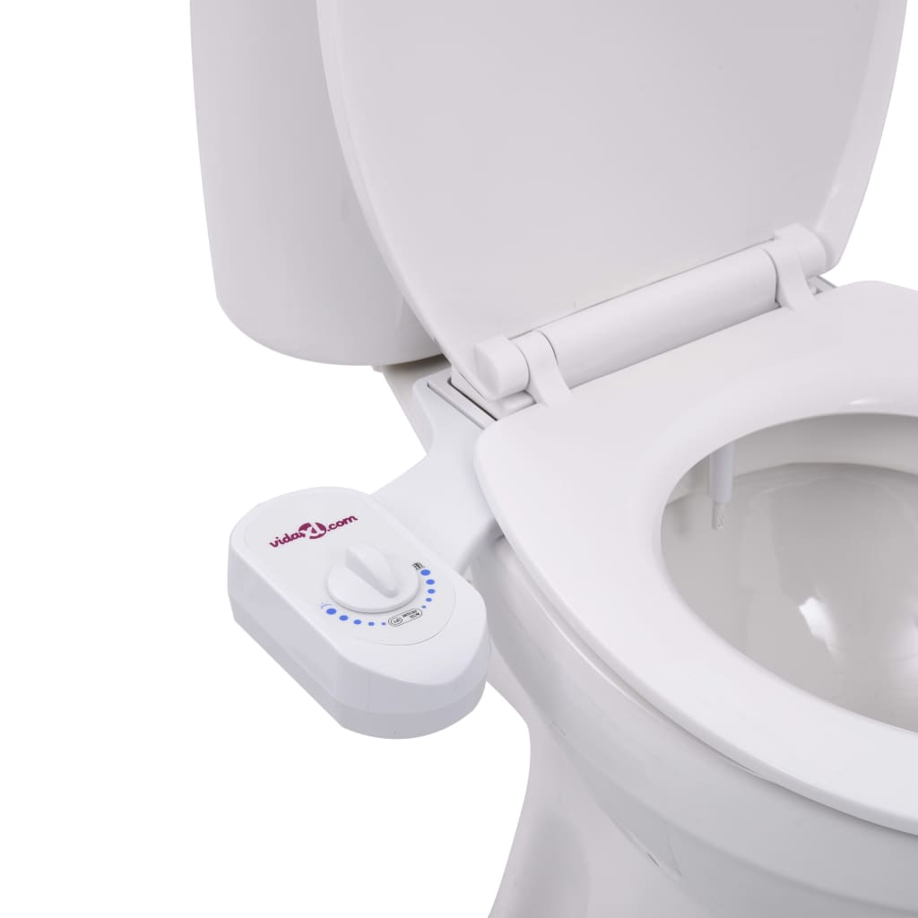 Bidet Toilet Seat Attachment Single Nozzle - Bend