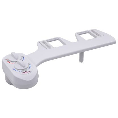 Bidet Toilet Seat Attachment Hot Cold Water Single Nozzle - Bend