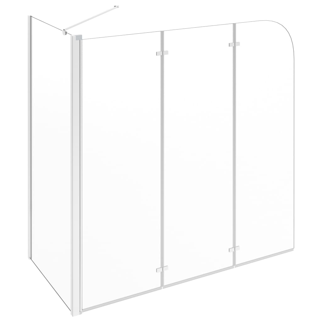 Bath Enclosure 120x69x130 cm Tempered Glass Transparent - Bend