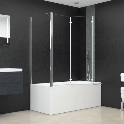 Bath Enclosure 120x69x130 cm Tempered Glass Transparent - Bend