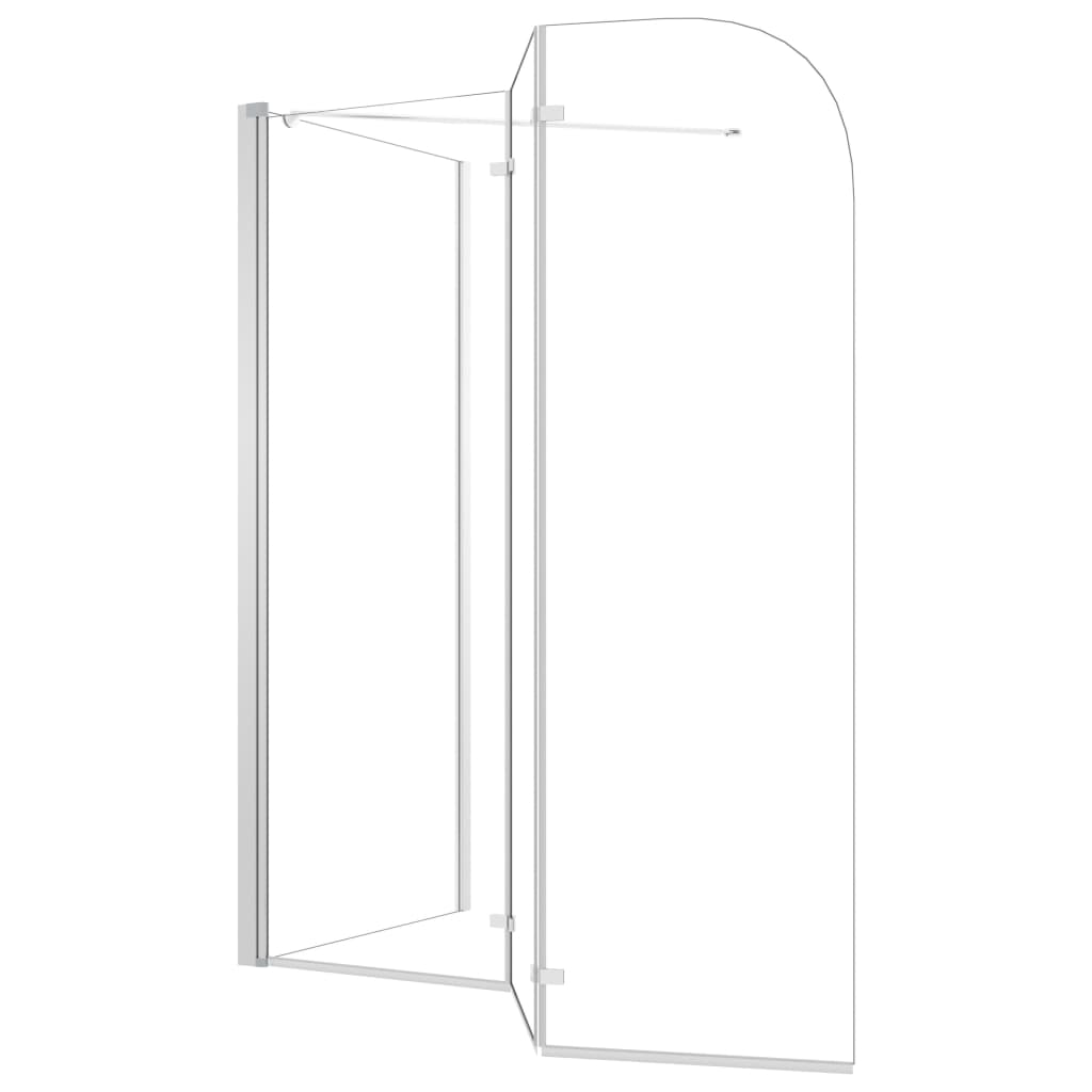 Bath Enclosure 120x69x130 cm Tempered Glass Transparent - Bend