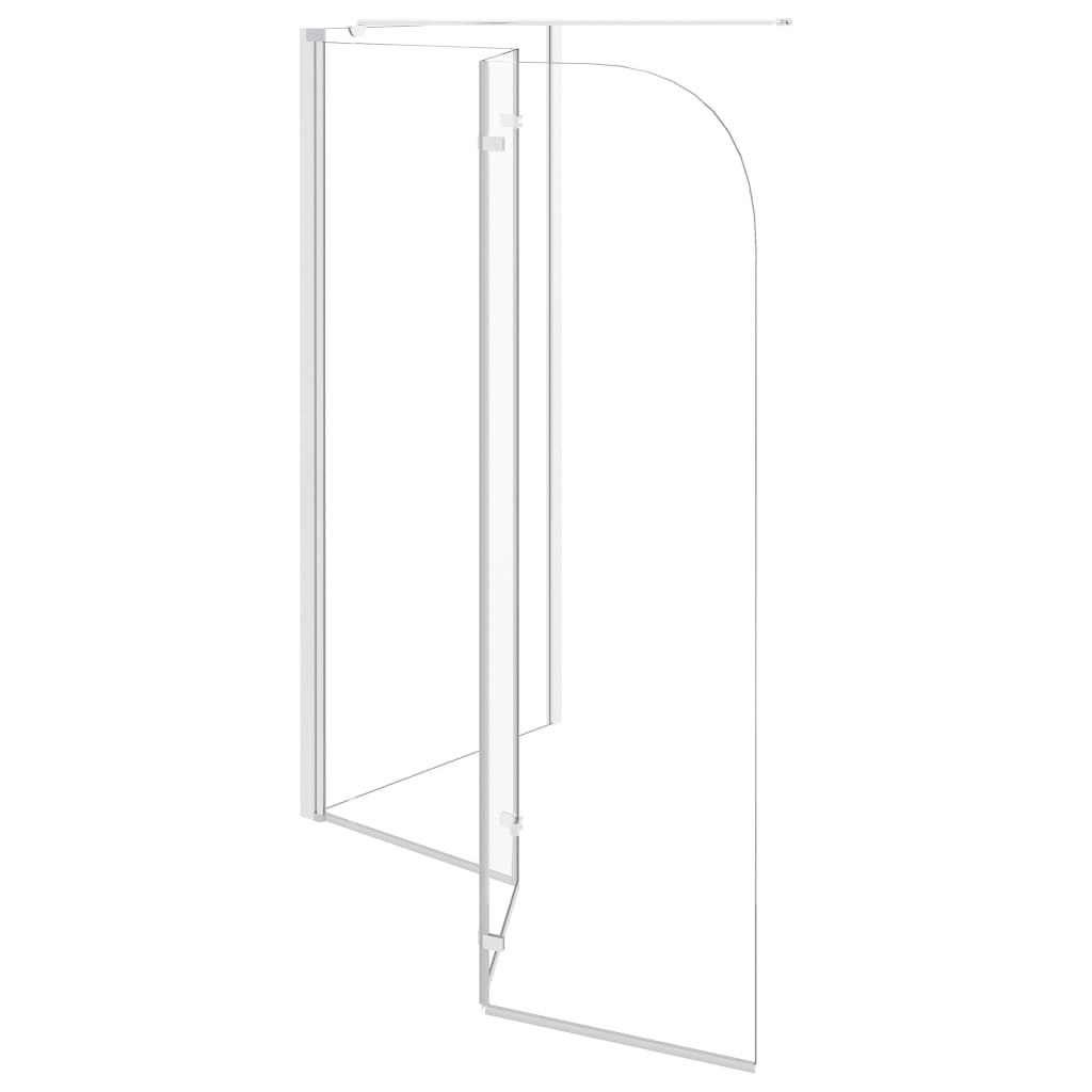 Bath Enclosure 120x69x130 cm Tempered Glass Transparent - Bend