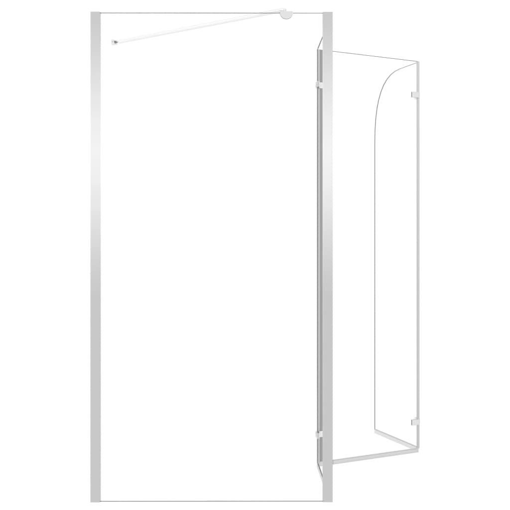 Bath Enclosure 120x69x130 cm Tempered Glass Transparent - Bend