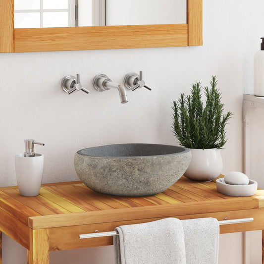 Natural River Stone Sink - Bend