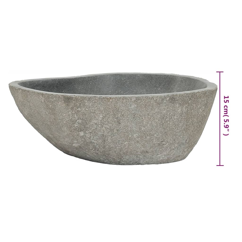 Natural River Stone Sink - Bend