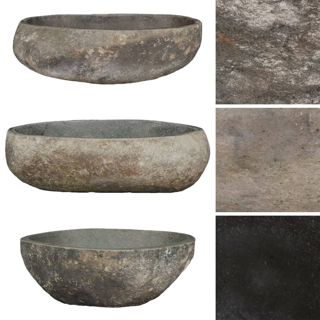 Natural River Stone Sink - Bend