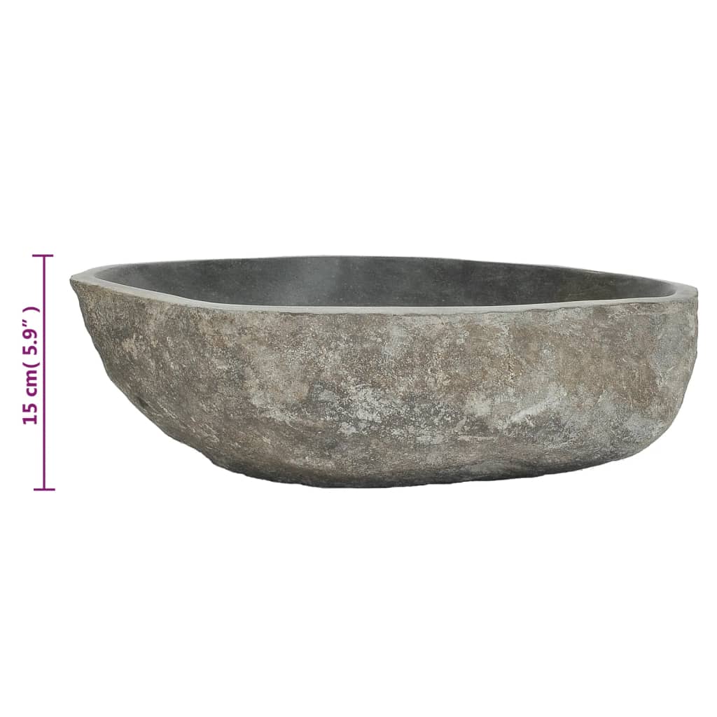 Natural River Stone Sink - Bend