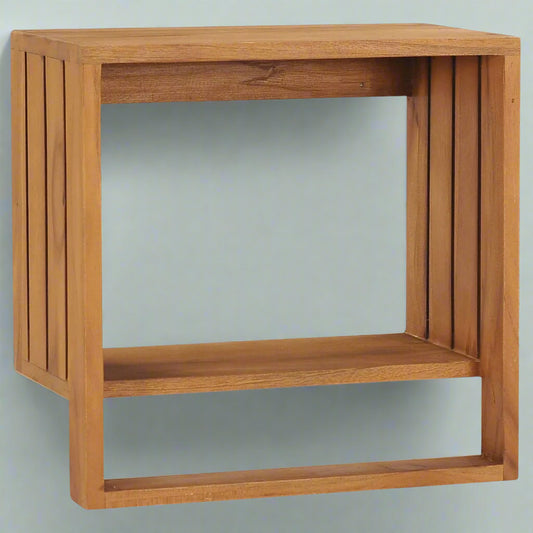 Teak Wood Towel Holder