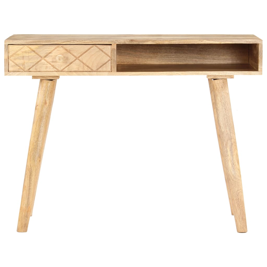 Dressing Table 100x50x76 cm Solid Mango Wood - Bend