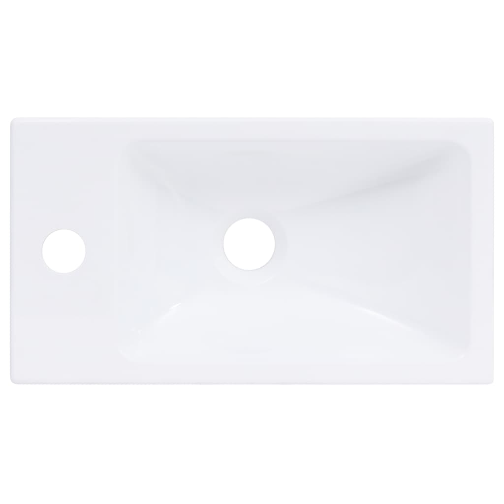 Wash Basin 400x220x90 mm SMC White - Bend