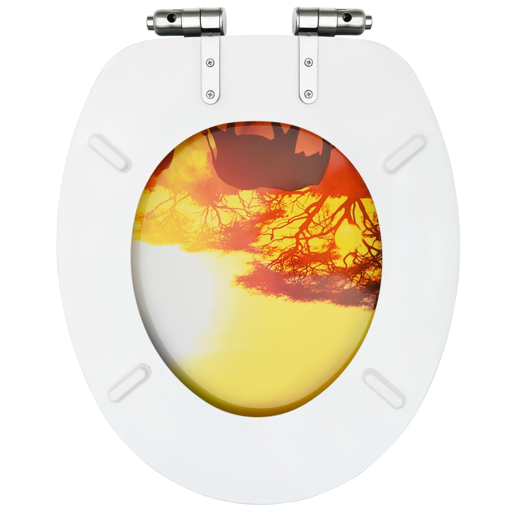 MDF Toilet Seat Lid - Savanne Design