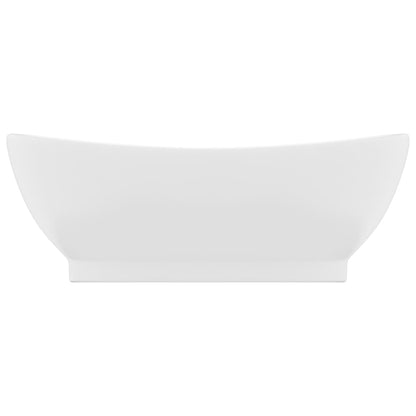 Luxury Ceramic Basin Overflow, Oval - Various Matt Colours