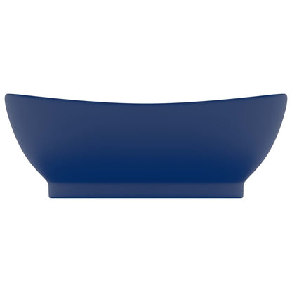 Luxury Ceramic Basin Overflow, Oval - Various Matt Colours