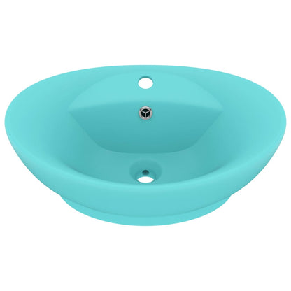 Luxury Ceramic Basin Overflow, Oval - Various Matt Colours