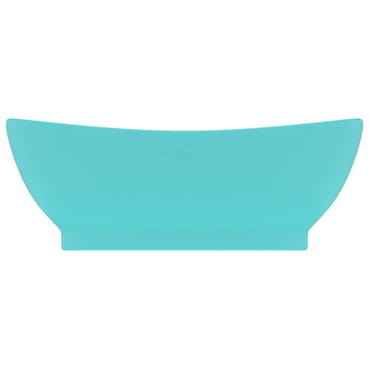 Luxury Ceramic Basin Overflow, Oval - Various Matt Colours