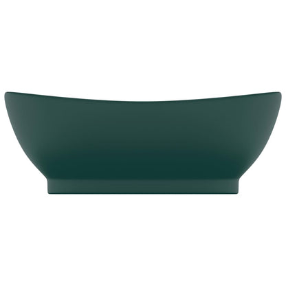 Luxury Ceramic Basin Overflow, Oval - Various Matt Colours