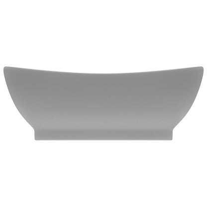 Luxury Ceramic Basin Overflow, Oval - Various Matt Colours