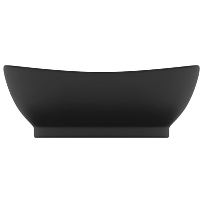 Luxury Ceramic Basin Overflow, Oval - Various Matt Colours