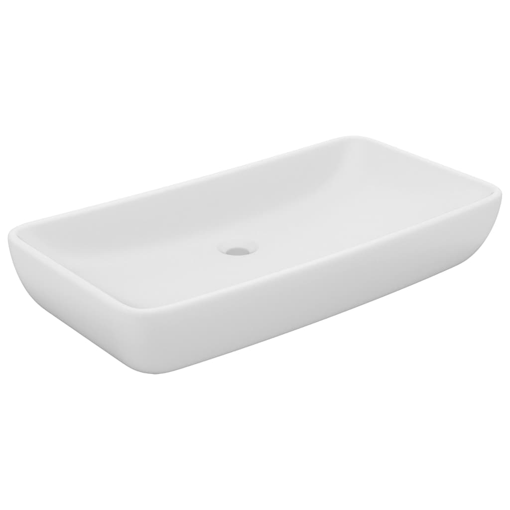 Luxury Ceramic Basin, Rectangular - Various Matt Colours