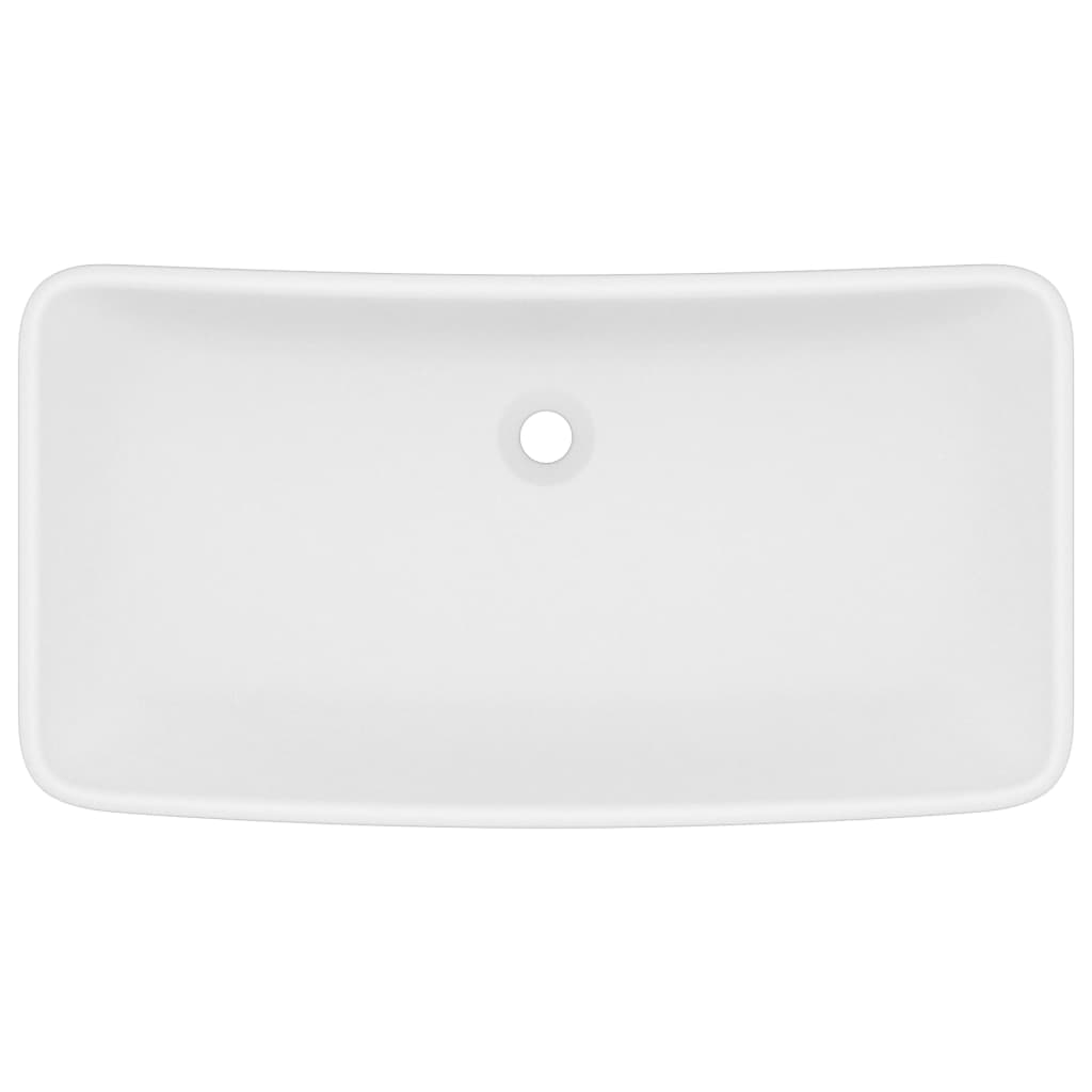 Luxury Ceramic Basin, Rectangular - Various Matt Colours