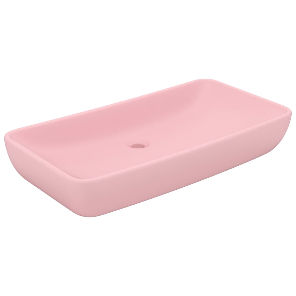 Luxury Ceramic Basin, Rectangular - Various Matt Colours