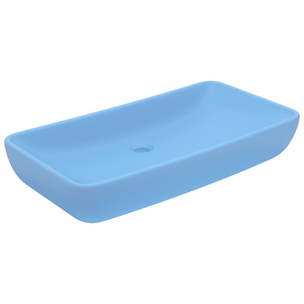 Luxury Ceramic Basin, Rectangular - Various Matt Colours