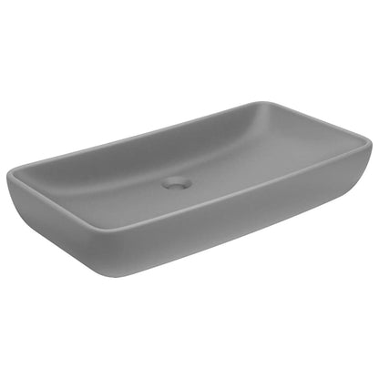 Luxury Ceramic Basin, Rectangular - Various Matt Colours