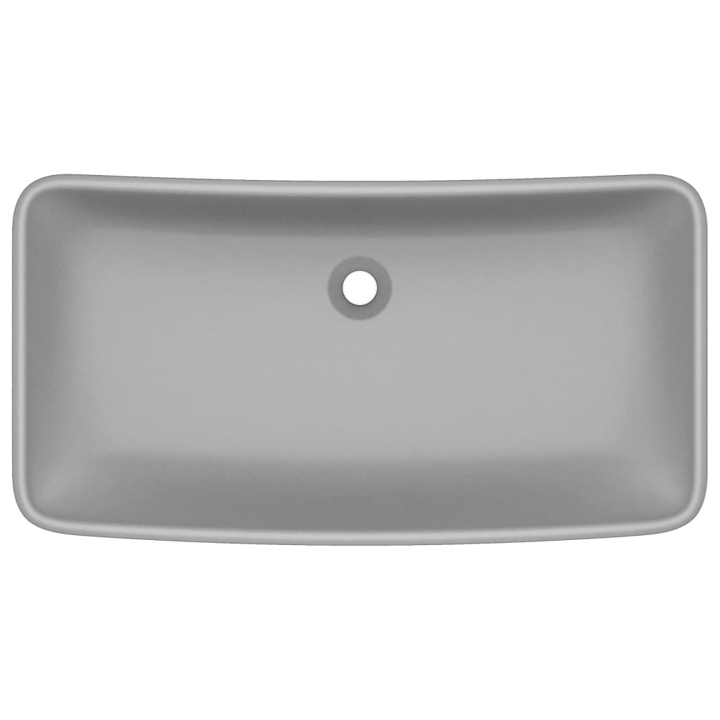 Luxury Ceramic Basin, Rectangular - Various Matt Colours