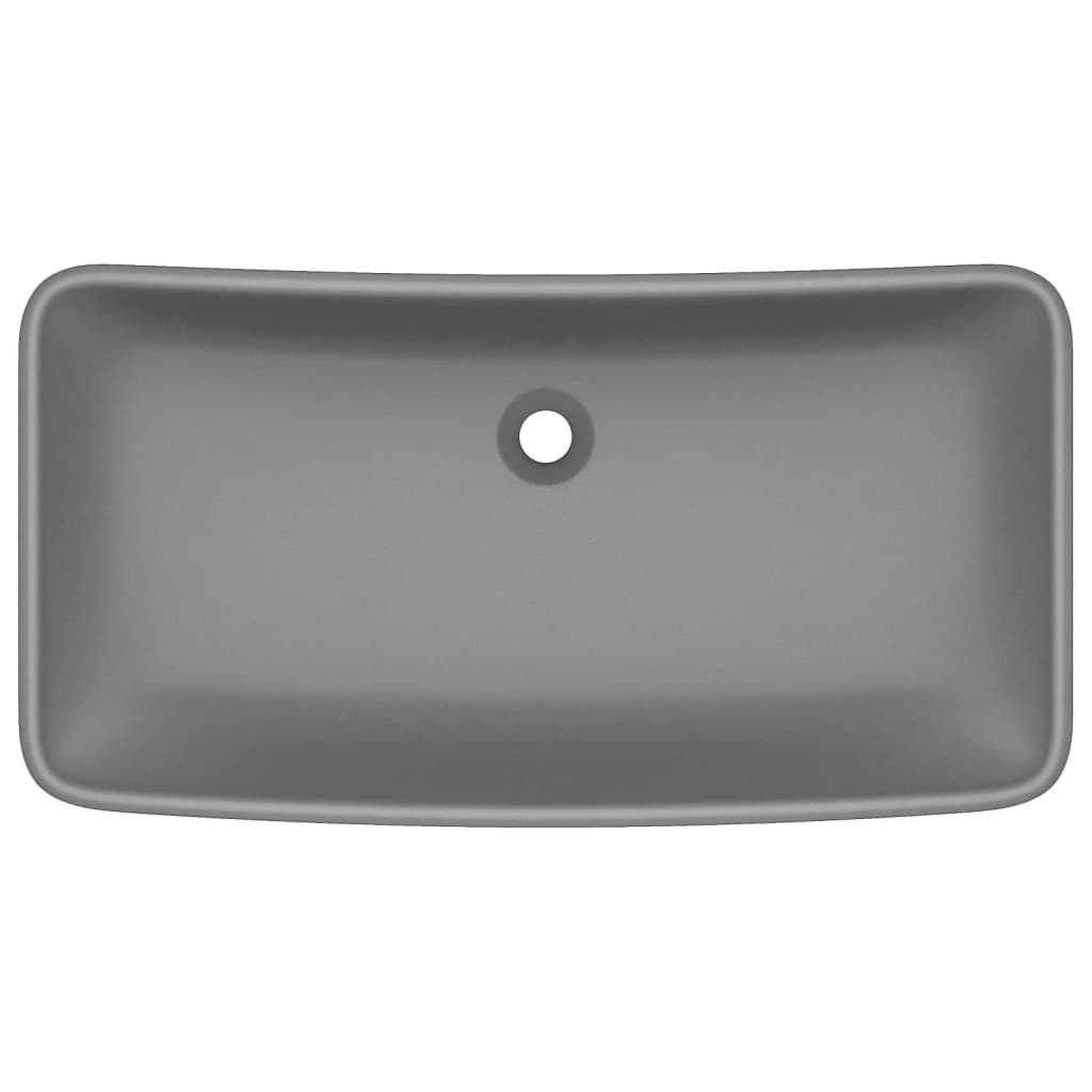 Luxury Ceramic Basin, Rectangular - Various Matt Colours