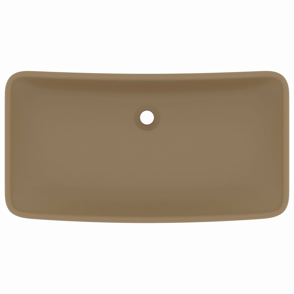 Luxury Ceramic Basin, Rectangular - Various Matt Colours