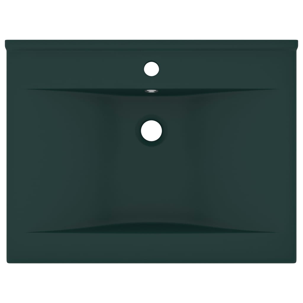 Luxury Ceramic Basin with Faucet Hole - Various Matt Colours