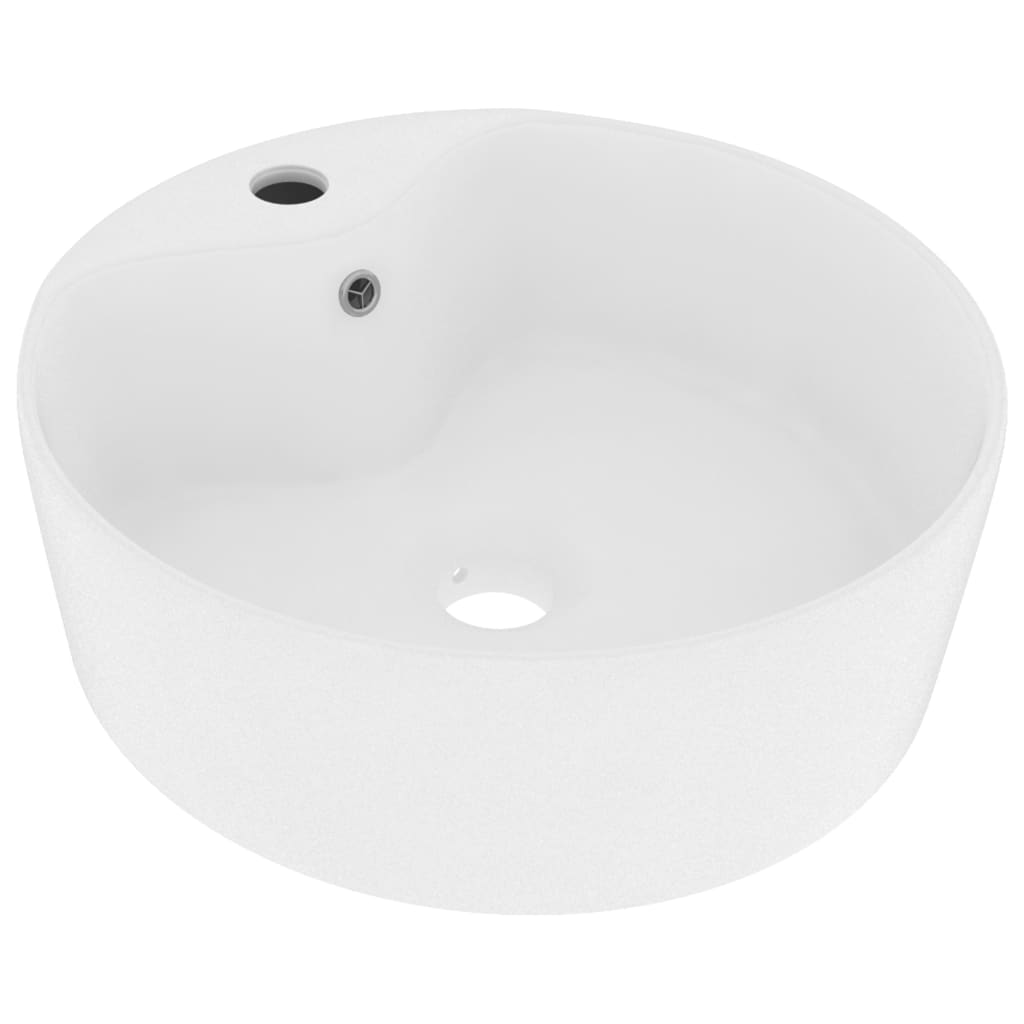 Ceramic Wash Basin with Overflow - Various Finishes