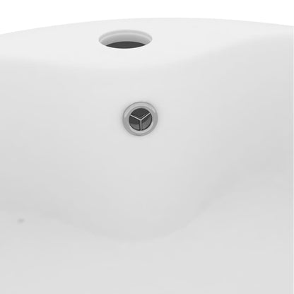 Ceramic Wash Basin with Overflow - Various Finishes