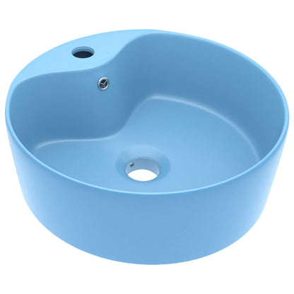 Ceramic Wash Basin with Overflow - Various Finishes