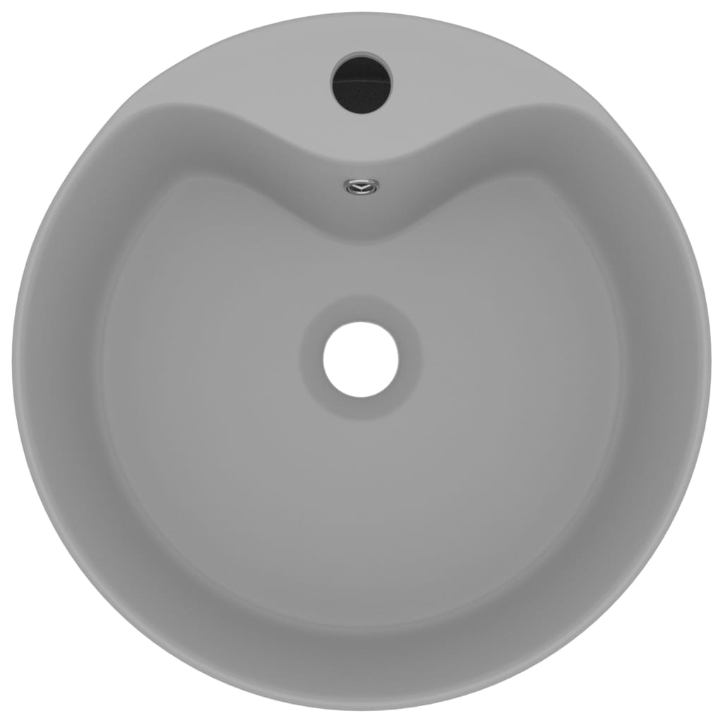 Ceramic Wash Basin with Overflow - Various Finishes