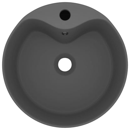 Ceramic Wash Basin with Overflow - Various Finishes