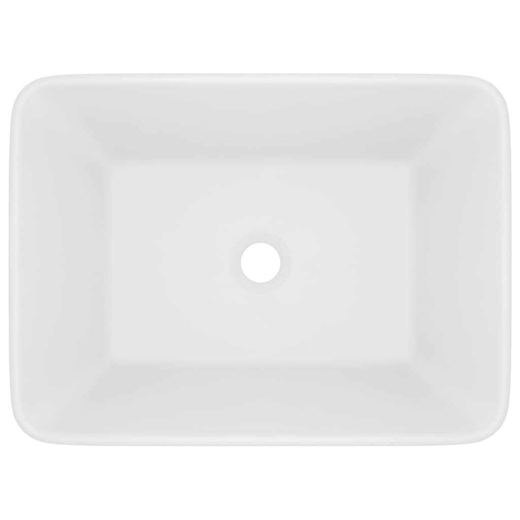 Luxury Ceramic Wash Basin, Rectangular - Various Matt Colours