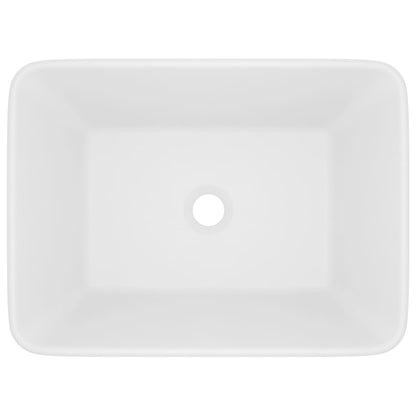 Luxury Ceramic Wash Basin, Rectangular - Various Matt Colours