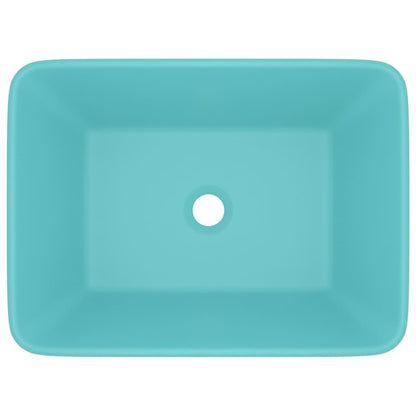 Luxury Ceramic Wash Basin, Rectangular - Various Matt Colours