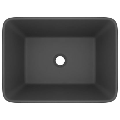 Luxury Ceramic Wash Basin, Rectangular - Various Matt Colours