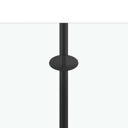 Bi-Folding Shower Enclosure ESG 120x68x130 cm Black - Bend