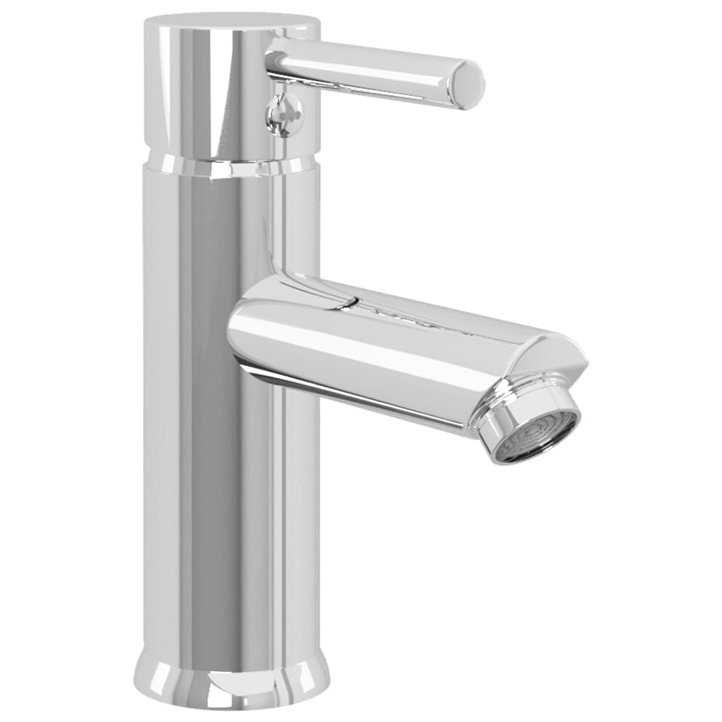 Bathroom Basin Faucet - Gold, Grey, Silver, Chromed Finish, Black - 130 mm