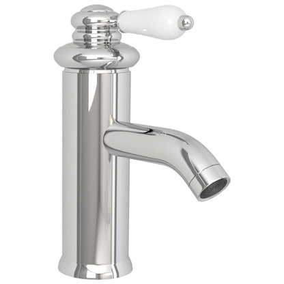 Bathroom Basin Faucet - Gold, Grey, Silver, Chromed Finish, Black - 130 mm