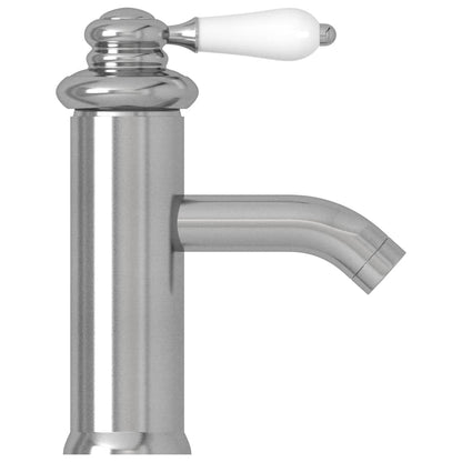 Bathroom Basin Faucet - Gold, Grey, Silver, Chromed Finish, Black - 130 mm