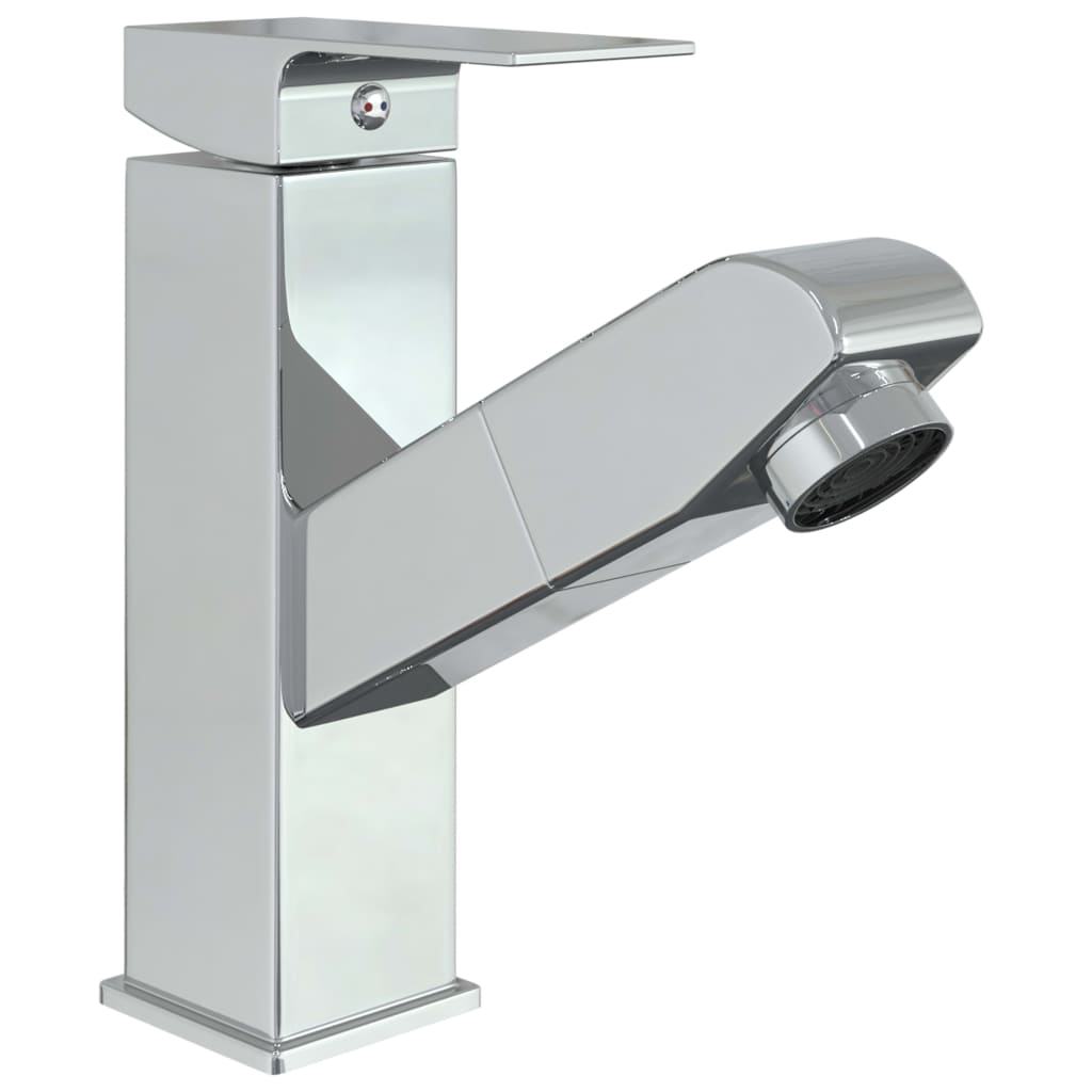 Bathroom Basin Faucet with Pull-out Function