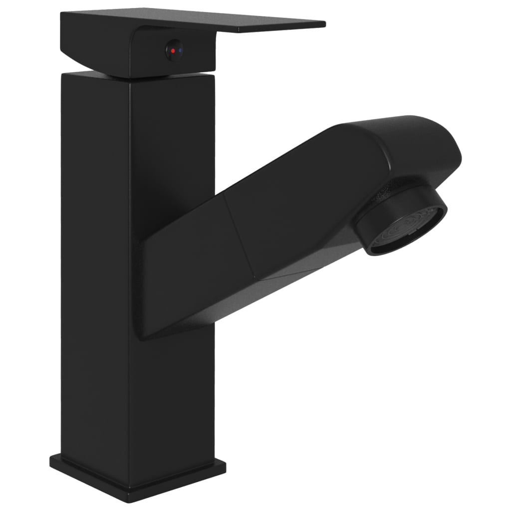 Bathroom Basin Faucet with Pull-out Function