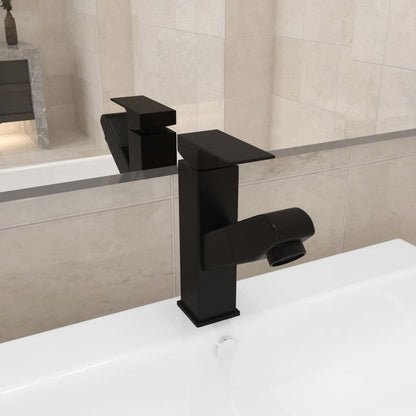 Bathroom Basin Faucet with Pull-out Function