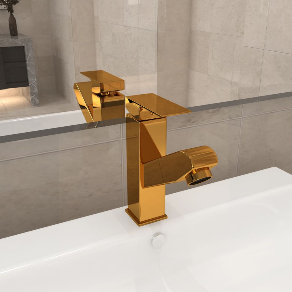 Bathroom Basin Faucet with Pull-out Function