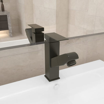 Bathroom Basin Faucet with Pull-out Function